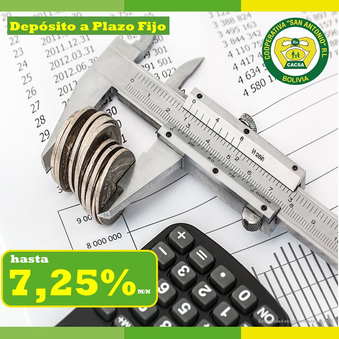 Depósito a Plazo Fijo Cooperativa San Antonio RL